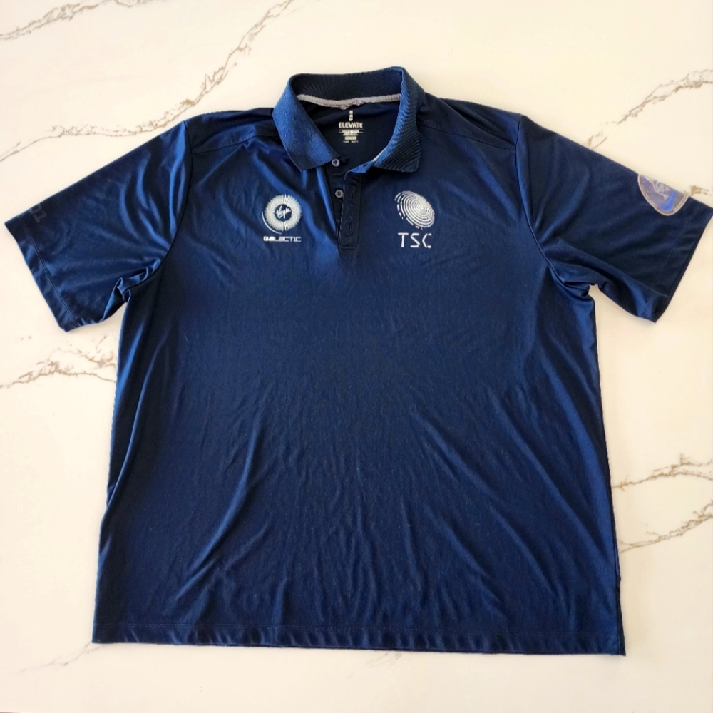 The Spaceship Company Virgin Galactic Elevate  Polo Size 3XL